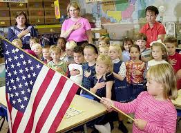 Start the day by reciting the pledge of allegiance with oliver mouse! North Dakota Parents Upset Their Kid Was Forced To Stand For The Pledge Of Allegiance Say Anything