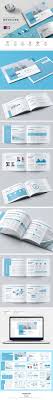 The Blue Landscape Brochure Indesign Indd Brand Professional Available Here Https Graphicr Broucher Design Typography Design Brochure Design Template