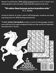 We have collected 40+ escher coloring page images of various designs for you to color. M C Escher Coloring Book An M C Escher Puzzle Book Buy Online In Angola At Angola Desertcart Com Productid 51048703