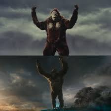 I'm talking about the people who silence those who argue that godzilla will win, in favor of saying kong will win because monke! and make the godzilla fans out to be the butthurt ones. King Kong Vs Godzilla Monke Meme Godzilla Vs Kong Godzilla Why Aren T You Punching That Monkey Meme Ahseeit Memy S Obezyanami Monkey Memes Bachtiarchamsyah