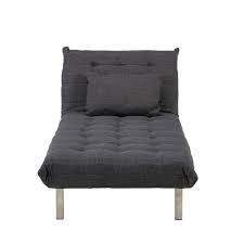 Meridienne Met Grijs Gemeleerde Bekleding Chaiselongue Grau Meliert Grau