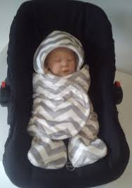 Car Seat Cosy Wrap Silver Grey And Off White Minky Chevron Car Seats Baby Car Seats Home Outfit