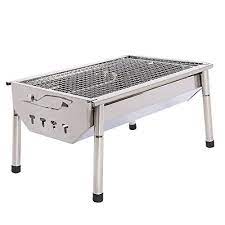 High Quality The Grill Is Made Of Thickness Stainless Steel Solid And Excellent Abrasive Resistance No Rust No T Portable Barbecue Folding Bbq Portable Bbq