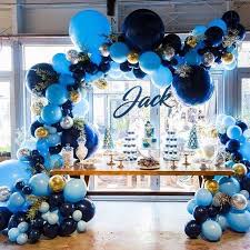 Birthday Balloon Decoration Ideas For Boy Boy Birthday Party Ideas Baby Shower Balloons Christening Balloons Party Balloons