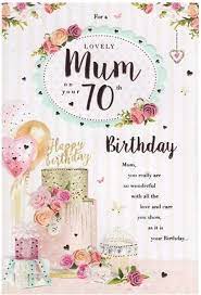 See more ideas about 70th birthday, 70th birthday cake, cake. Mum 70th Birthday Birthday Card Amazon Co Uk Kitchen Home