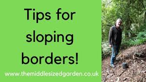 This means you can create the garden staircase design on slopes as well as on flat terrain. How To Plant On A Slope And Other Great Sloping Garden Tips Youtube