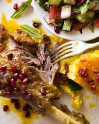 This Persian Lamb Shank Recipe Is A Traditional Persian Dish Lamb Shanks Slow Cooked In An Aromatic Lamb Shank Recipe Persian Lamb Shank Recipe Lamb Recipes