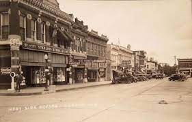 West Side Of The Square Neosho Missouri 1930s Photo - Old Photos And Vintage Photographs And Postcards From The Past Fami Neosho Neosho Missouri Missouri