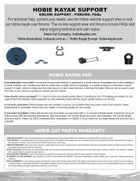 Bayfield, macgregor, hunter, laser and more for sale on kijiji, canada's #1 local classifieds. Hobie Kayak Support Manualzz