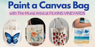 Paint a Canvas Bag with The Mural Artist at...