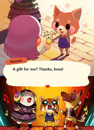 Retsuko Would Fit In As A Perfect Villager Crossover Animal Crossing Funny Animal Crossing Fan Art Animal Crossing Memes