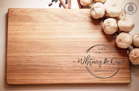 After breakfast, we made our way to the ge monogram showroom at the chicago merchandise mart. Personalised Wooden Chopping Board Wedding Gift Birthday Laser Engraved Kitchen Dining Bar Supplies Tipidkorpolri Kitchen Tools Gadgets