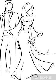 700 immagini gratis di stilizzate. Adesivo Silhouette Di Una Sposa E Lo Sposo Sfondo Pixers Viviamo Per Il Cambiamento
