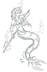 Fashion show coloring pages for adults. Mermaid Warrior Mermaid Coloring Book Mermaid Coloring Pages Mermaid Coloring