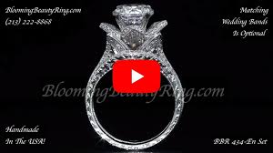 Roses are classic flowers that never go out of style. Blooming Rose Engagement Ring Collection