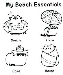 This page is about cat burger fries colour in,contains get this food coloring pages hamburger and french fries 7cvr7,your seo optimized title burger coloring page for kids how to draw burger and french fries with drink. 17 Free Printables Ideas Pusheen Coloring Pages Cat Coloring Page Pusheen Cat