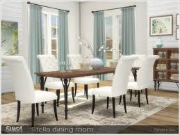 The Sims Resource Stella Diningroom By Severinka Sims 4 Downloads Sims 4 Cc Furniture Living Rooms Sims House Sims 4 Kitchen