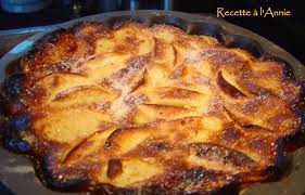Un délicieux gâteau que me préparait ma maman en rentrant de l'école. Flognarde Pomme Poire Les Recettes A L Annie