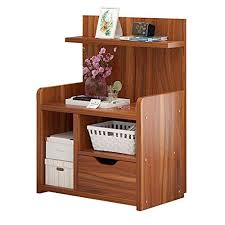 Wood Based Panel Nightstand With Drawer And Shelf Storage Bedroom Locker Bedside Storage Box Mini Bedsid In 2020 Diy Decor Crafts Mini Bedside Table Bedside Table Diy