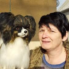 Needle Felt Papillon