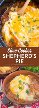 Slow Cooker Shepherd S Pie Yellowblissroad Com Recipe Recipes Cooker Recipes Crockpot Recipes