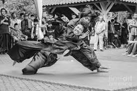 Perfect color modern pictogram on editable stroke. Pencak Silat Photograph By Arie Toursino