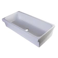 Alfi brand ab8056 ceramic mushroom top pop up drain for sinks with overflow msrp: Alfi Brand Fireclay Rectangular Trough Bathroom Sink Reviews Wayfair