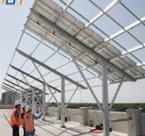 Solar Metal Cantilever Carport Racks Aluminum Carport Brackets Canopy  Mounting System