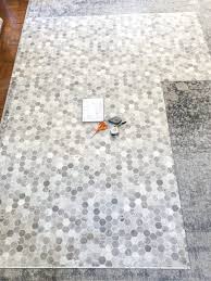 These are floor trims that ensure that the join is perfect for transitions between any type of flooring, from parquet to carpets,lvt, vinyl/linoleum to tiles or for matching heights at door sills.threshold and transition strips can be adapted for height differences and cover up any gaps with elegance.they also provide a harmonious transition between differing types of floor and can be used as. How To Install Sheet Vinyl Flooring Over Tile Bless Er House