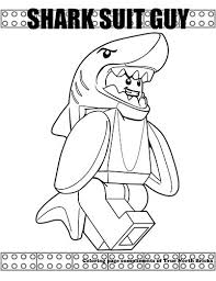 Minifigures Series True North Bricks Shark Coloring Pages Preschool Coloring Pages Lego Coloring Pages