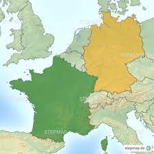 Learn how to create your own. Stepmap Frankreich Deutschland Landkarte Fur Deutschland