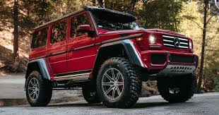 Mercedes Amg G550 4x4 Turns The Woods Into Its Own Catwalk Carscoops Mercedes 4x4 Mercedes Amg Mercedes