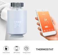Tuya Smart Radiator Thermostat Valve Zigbee TRV Radiator Valve Alexa Google  2k