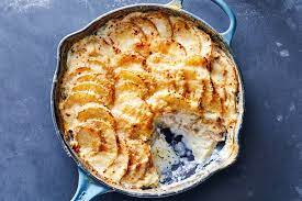 Recipes For Potato Gratins And Casseroles Is A Group Of Recipes Collected By The Editors Of Nyt Cooking Recipes Easy Easter Dinner Recipes Potatoes Au Gratin