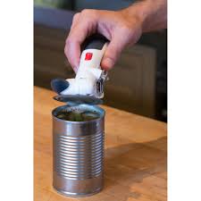The wheel then moves outwards, when in the open position, and then inwards to lock itself onto the can when in the closed position. Zyliss 20362 Lock N Lift Can Opener With Lid Lifter Magnet Zyliss Store Usa
