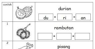Pelajaran bahasa melayu, apakah penambahan kandungan dalam dokumen kurikulum prasekolah. Bahasa Malaysia Prasekolah Latihan Buah Buahan Preschool Learning Activities Learning Letters Preschool School Kids Activities
