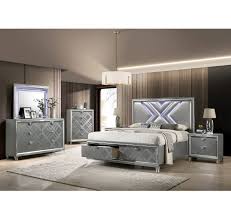 * *each bracket comes with a. Emmeline Led Headboard Storage Platform Bed