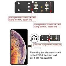 Los 7 dígitos una vez que metan eso seleccionan auto mode ya que esté listo eso . R Sim 14 V18 Ultra Universal Iccid Sim Unlock Card For Iphone X Xs Xr Xs Max 8 8 Plus 7 7 Plus Flutter Shopping Universe