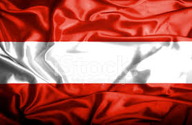 De civiele vlag wordt het meest gebruikt. Wapperende Vlag Van Oostenrijk Stockfoto S Freeimages Com