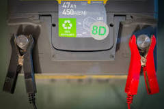 Image result for what color is positive car battery