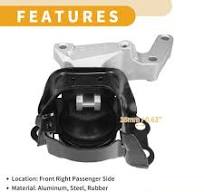 Unique Bargains No.112101HS0A Front Right Engine Motor Mount for Nissan  Versa 2012-2019 for Nissan Versa Note 2014-2019 Front Passenger Side Engine  ...