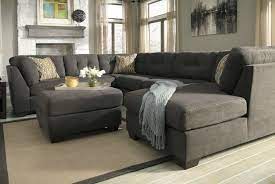 Charcoal Gray Sectional Sofa With Chaise Lounge Grey Sectional Sofa Sectional Sofa Oversized Sectional Sofa