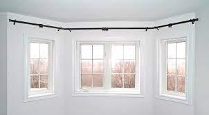 Ceiling curtain tracks for bay windows. Curtain Tracks For Bay Windows Ceiling Mounted Bay Window Curtains Bay Window Curtain Rod Window Curtain Rods