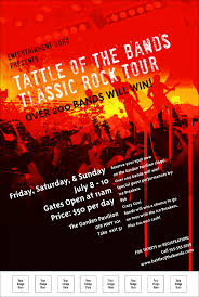 The concert poster is a great visual history of rock n' roll that centers on the posters which were with over six decades of concert posters available, these event posters have become a wildly. Rock Concert Red Poster