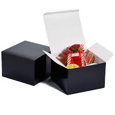 4.3 out of 5 stars with 3 ratings. Buy Mesha Black Gift Boxes 6 X 6 X 4 Inches 50 Pack Paper Boxes With Lids For Gifts Crafting Cupcake Packaging Boxes Online At Low Prices In India Amazon In
