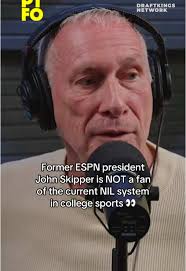 John Skipper Advocates Pay-for-Play in NCAA Sports