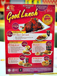 Tcrs is a quick service restaurant that provides the customer a comfortably cozy environment to dine in as well as convenient take away services for those on the go. The Chicken Rice Shop Flaming Koli Deepavali Promotion Menu Food Blog Food Promotion Food