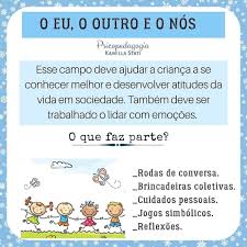 Campos De Experiencia Na Educação Infantil Bncc 2 059 Curtidas 51 Comentarios Pedagogiando Por Ai Pedagogiand Em 2020 Conteudos Para Educacao Infantil Objetivos Da Educacao Infantil Planos De Aula Para Criancas
