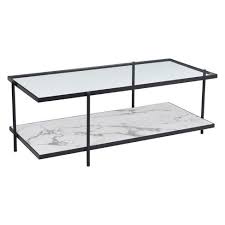Made in glass and wood number of tables included: 48 Modern Faux Marble Coffee Table Matte Black Zm Home Buy Online In Angola At Angola Desertcart Com Productid 127394293