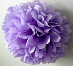 Colors of pom poms great fit for him, her, kids. Lavender Tissue Paper Pom Purple Wedding Decorations Pastel Etsy Purple Wedding Decorations Diy Wedding Decorations Wedding Pom Poms